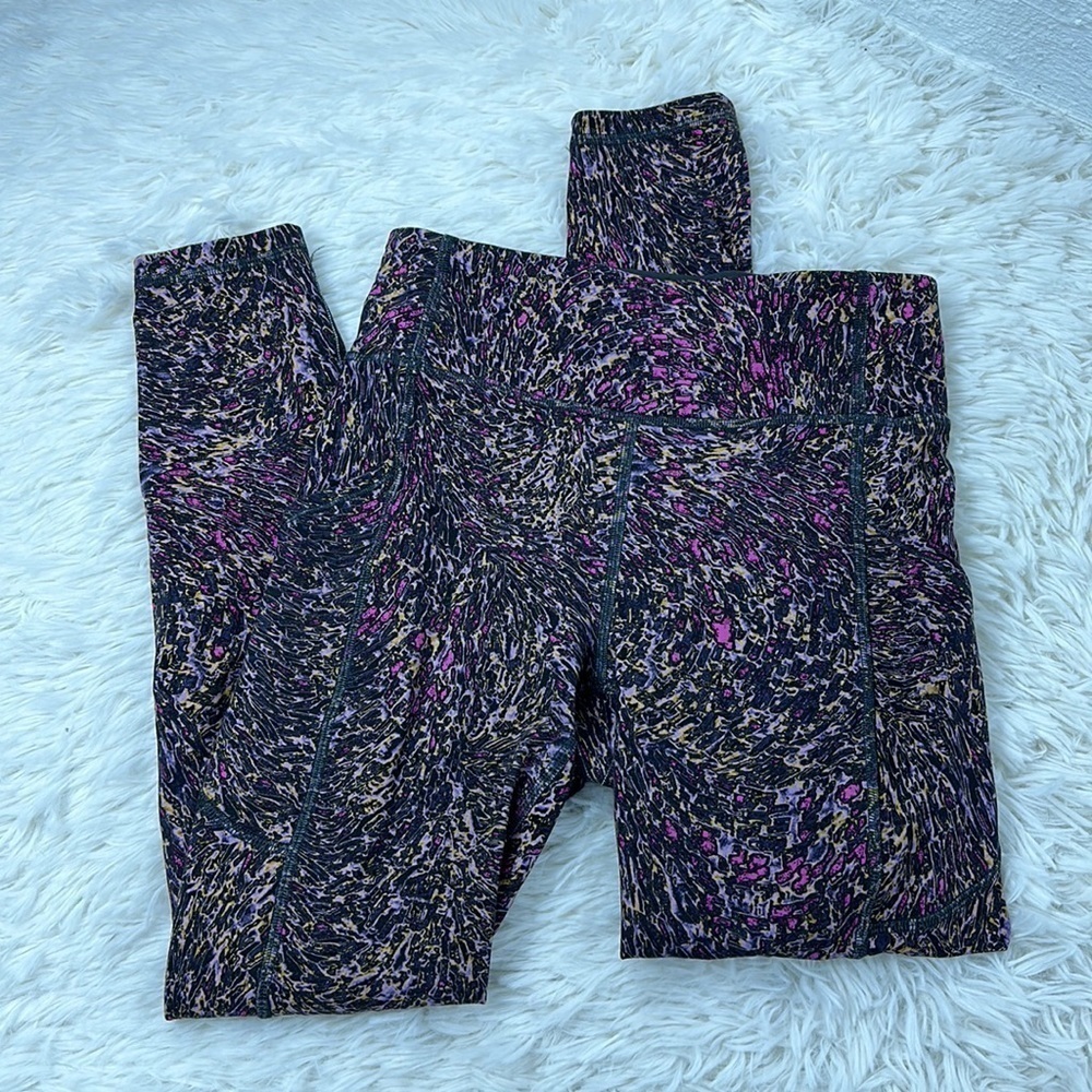 Lululemon Invigorate High-Rise Tight 25" Topography Multi
